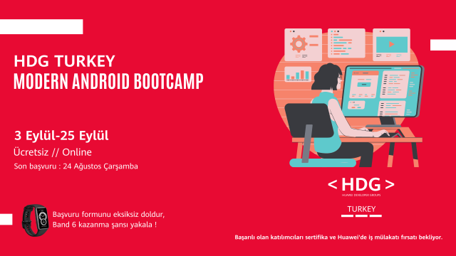 HDG Turkey Modern Android Bootcamp
