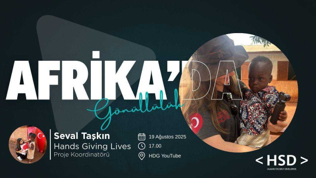 HSD Okan’dan Afrika’ya Gönüllülük Bağlantısı! - HSD Okan