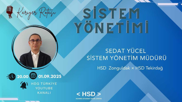 Kariyer Rotası: Sistem Yönetimi - HSD Zonguldak & HSD Tekirdağ