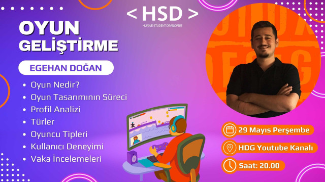 Oyun Tasarımında Kullanıcı ve Sezgisel Yaklaşımlar- HSD Ankara