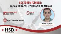 "Sektörün İçinden: Yapay Zeka Uygulama Alanları"
