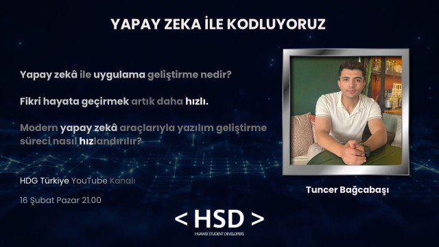 Yapay Zeka İle Kodluyoruz - HSD Akdeniz