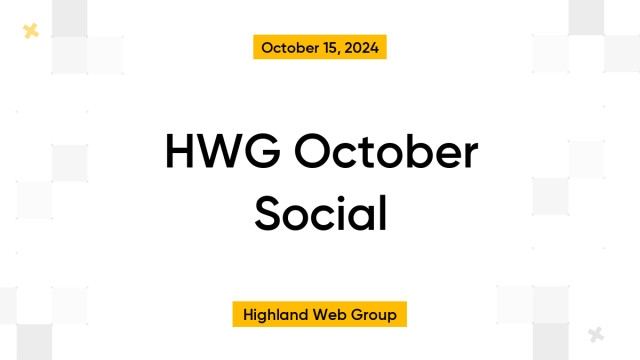 HWG October Social