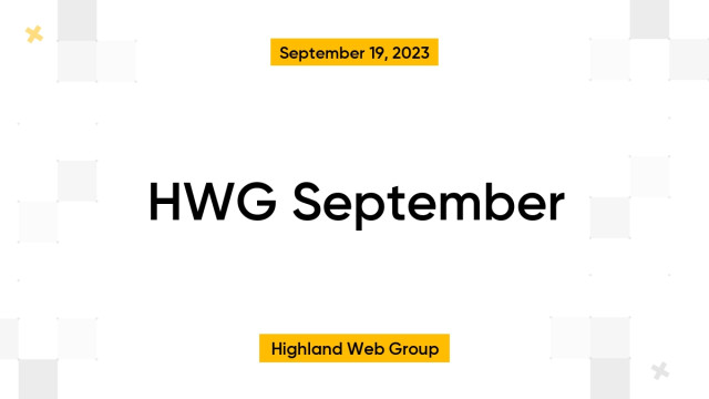 HWG September