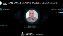 SAP DANIŞMANI OLARAK KARİYER SEÇENEKLERİ | 24 KASIM