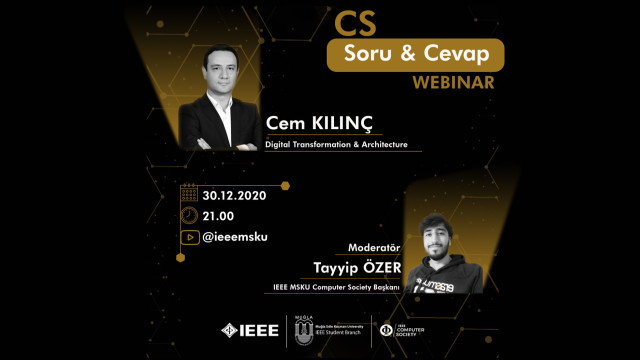 Computer Society | Cem Kılınç ile Soru & Cevap