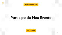 Participe do Meu Evento