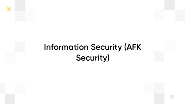 Information Security (AFK Security)