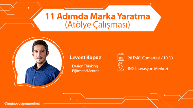 11 Adımda Marka Yaratma (Atölye Çalışması) - Levent Kopuz