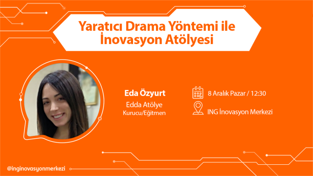 Yaratıcı Drama Yöntemi ile İnovasyon Atölyesi - Eda Özyurt (Edda Atölye)