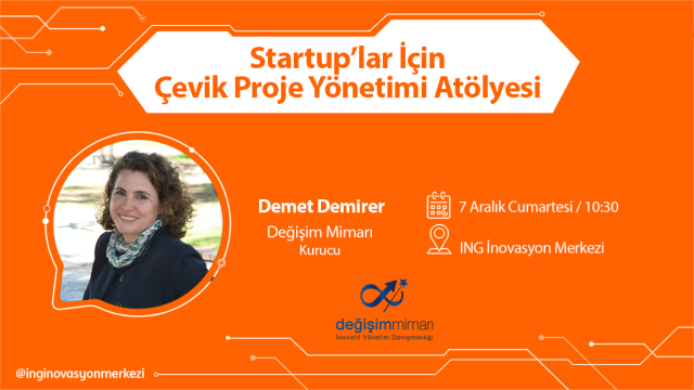 Startup'lar İçin Çevik Proje Yönetimi Atölyesi