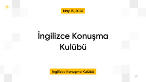 İngilizce Konuşma Kulübü