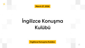 İngilizce Konuşma Kulübü