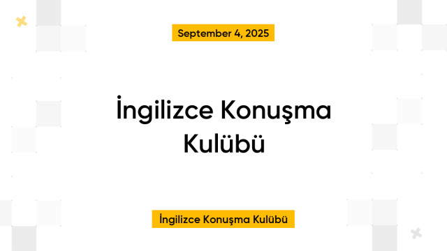 İngilizce Konuşma Kulübü