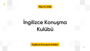 İngilizce Konuşma Kulübü