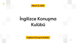 İngilizce Konuşma Kulübü