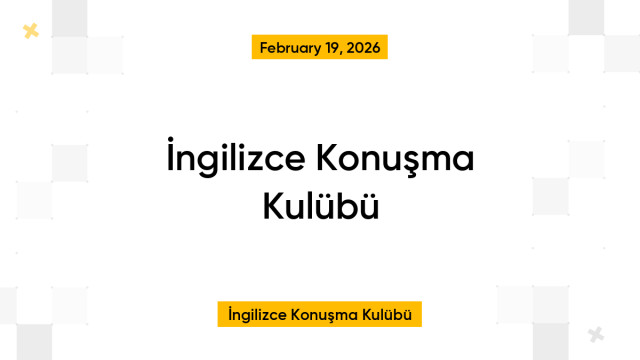 İngilizce Konuşma Kulübü