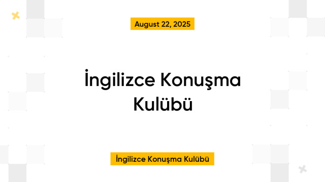 İngilizce Konuşma Kulübü