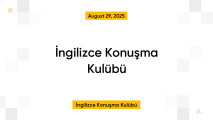 İngilizce Konuşma Kulübü