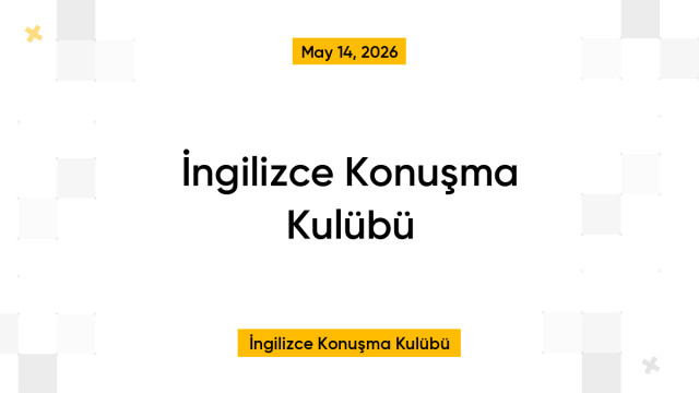 İngilizce Konuşma Kulübü