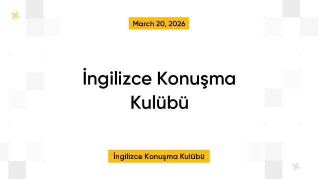 İngilizce Konuşma Kulübü