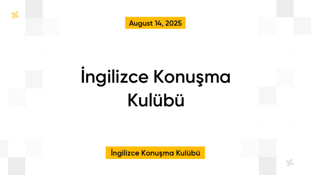 İngilizce Konuşma Kulübü