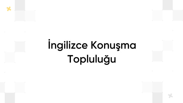 İngilizce Konuşma Topluluğu