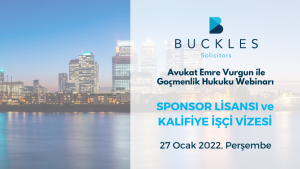 SPONSOR LİSANSI ve KALİFİYE İŞÇİ VİZESİ