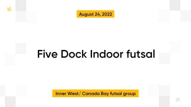 Five Dock Indoor futsal