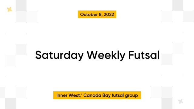 Saturday Weekly Futsal