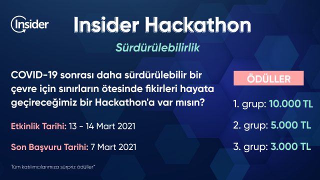 Insider Hackathon | Sürdürülebilirlik