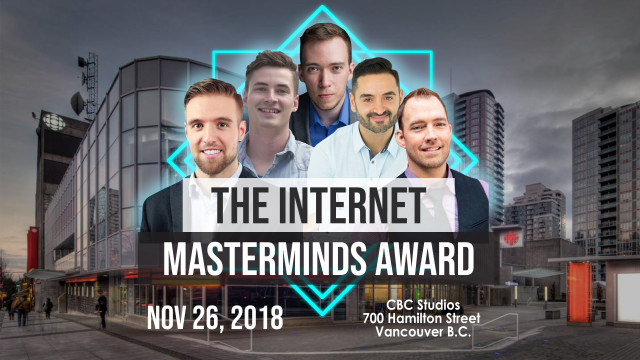 The Internet Masterminds Award - 5 Speakers, 5 Strategies, 1 Award