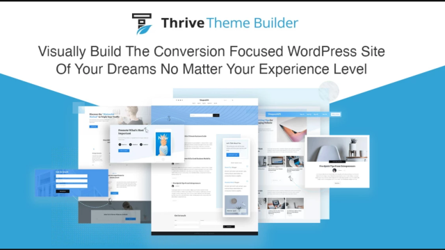 [Lunch&Learn] Create a Beautiful, Conversion-Focused Website with Thrive Themes