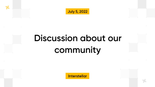 Discussion about our community