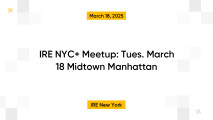 IRE NYC+ Meetup: Tues. March 18 Midtown Manhattan
