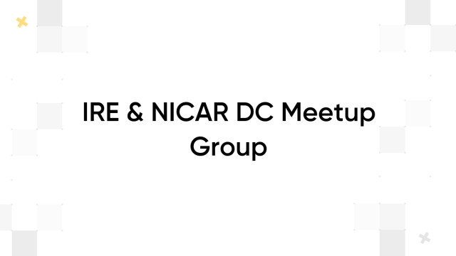 IRE & NICAR DC Meetup Group