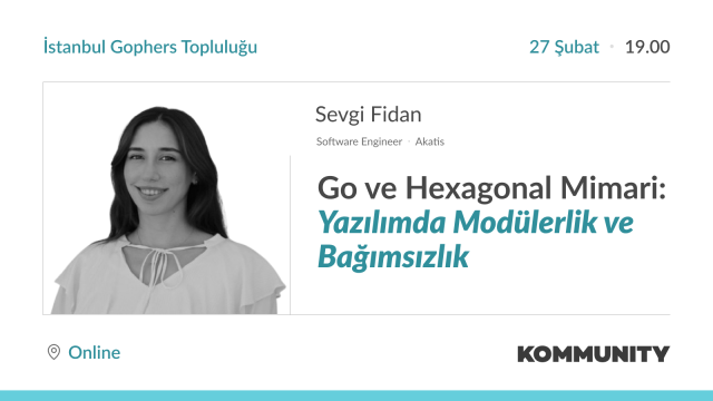 Go ve Hexagonal Mimari: Yazılımda Modülerlik ve Bağımsızlık - Sevgi Fidan