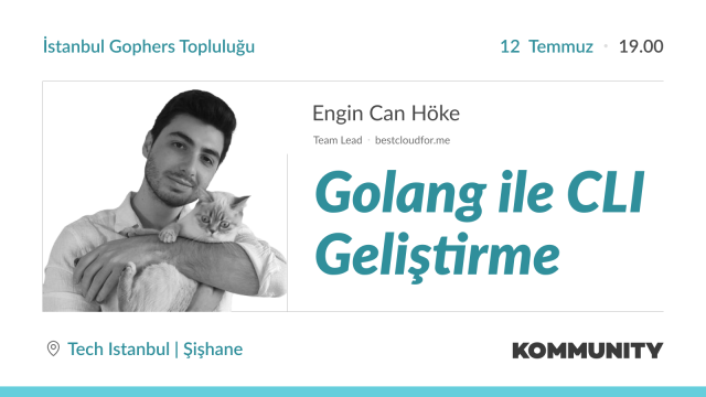 Golang ile CLI Geliştirme - Engin Can Höke