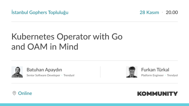 Kubernetes Operator with Golang and OAM in Mind