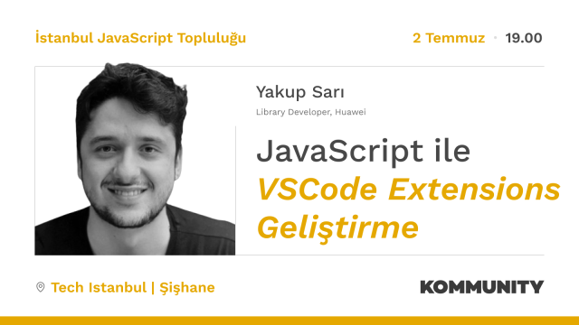 JavaScript ile VSCode Extensions Geliştirme