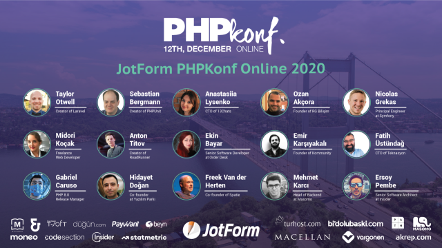 JotForm PHPKonf 2020 Online