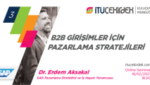 "Girişimin 7 Büyük Semineri" #3 B2B Girişimler için Pazarlama Stratejileri