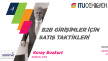 "Girişimin 7 Büyük Semineri" #4 B2B Girişimler için Satış Taktikleri
