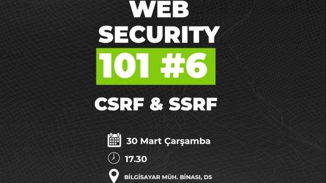 Web Security 101 - CSRF & SSRF #6