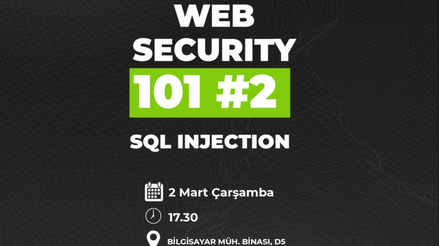 Web Security 101 - SQL Injection #2