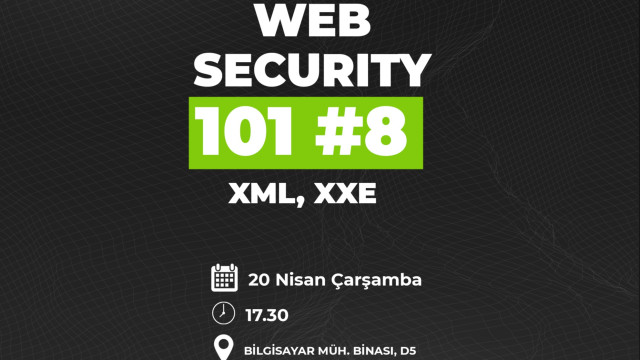 Web Security 101 - XML, XXE #8