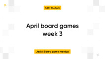 April board games week 3