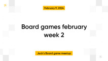 Board games february week 2