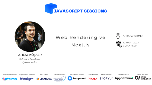 JavaScript Sessions Ankara #13