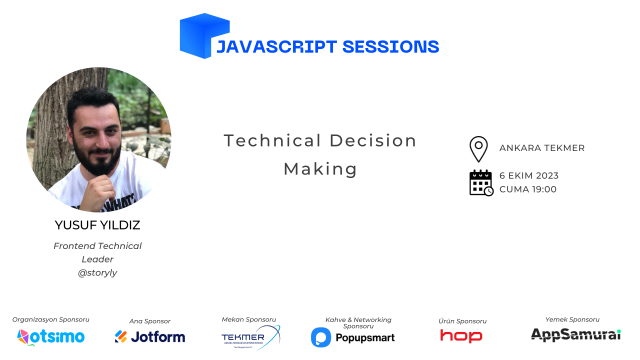 JavaScript Sessions Ankara #16